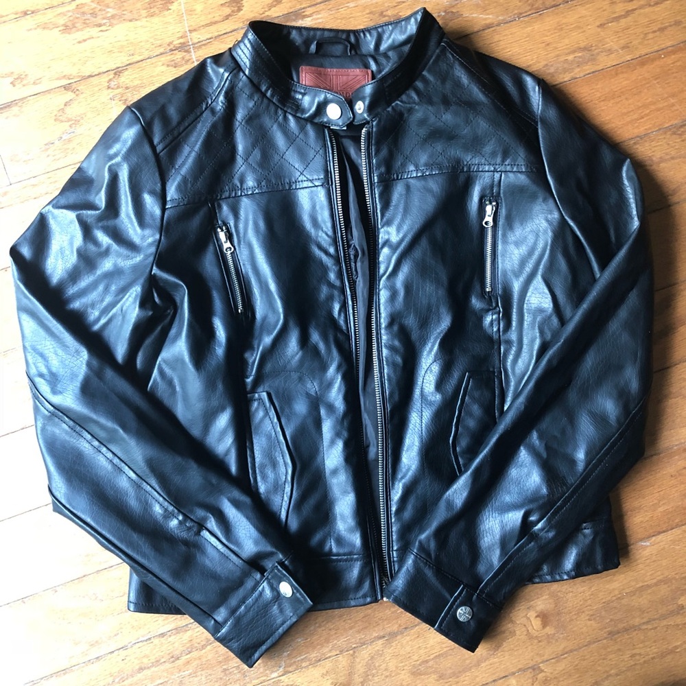 Leather jacket